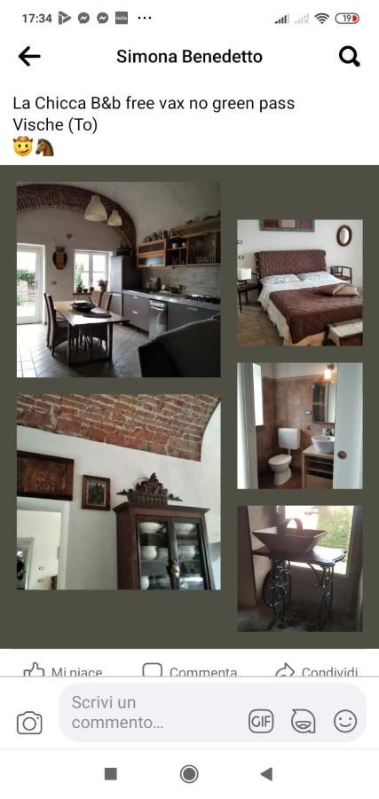 La Locanda Di Chicca Vische Buitenkant foto